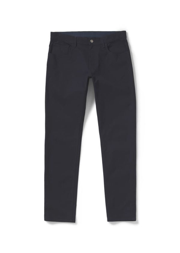 Calças de estilo jeans de sarja
