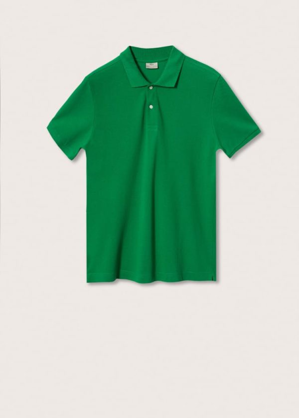 Polo algodão piqué